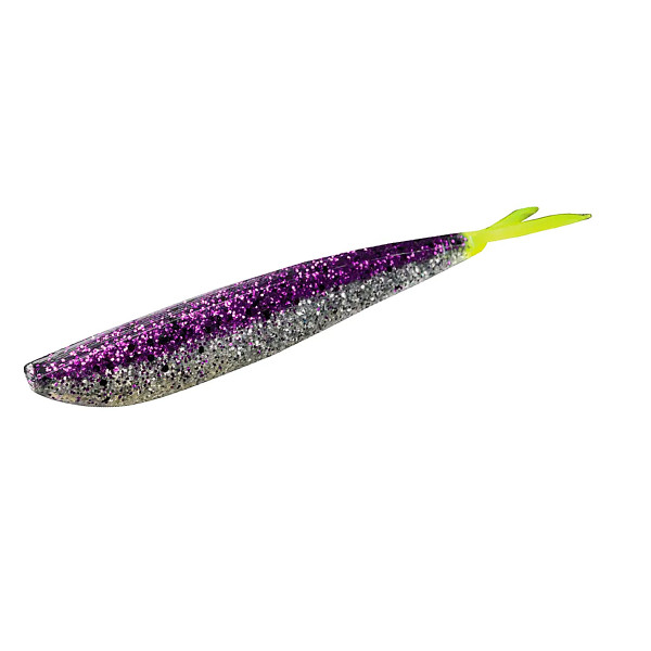 Силікон Lunker City Fin-S Fish 8/BG 4" #293 Violet Ice/ Chart Tail 8шт.