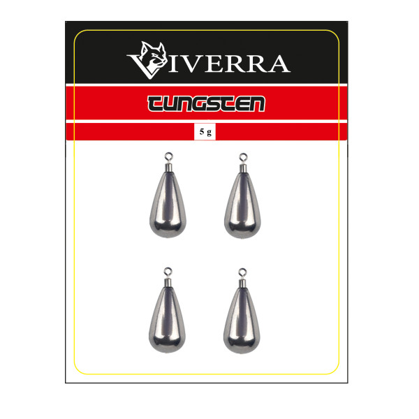 Viverra 5g Natural Tungsten Jig Rig