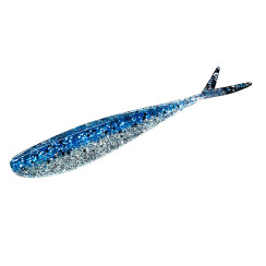 Силікон Lunker City Fat Fin-S Fish 3.5" #025 Blue Ice 10шт.