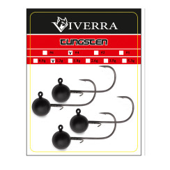 Джигголовка вольфрам Viverra 1,3g #4 Black