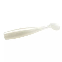 Silicone Lunker City Shaker 10/BG 3.75" #036 Albino Shad