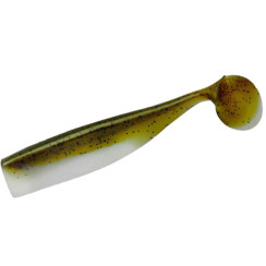 Lunker City Shaker 10/BG 3.75" Silicone #241 Natural Shiner