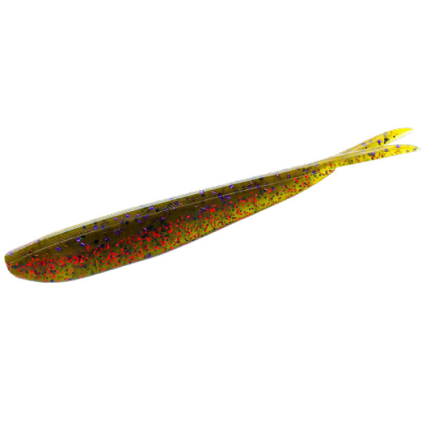 Silicone Lunker City Fin-S Fish 10/BG 4" #420 Mary Jane
