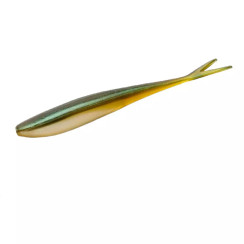 Silicone Lunker City Freaky Fish 8/BG 4.5" #006 Arkaksas Shiner
