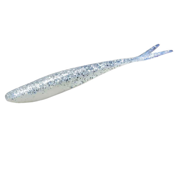 Силікон Lunker City Freaky Fish 8/BG 4.5" #132 Ice Shad