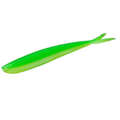 Silicone Lunker City Fin-S Fish 5/BG 7" #174 Limetreuse
