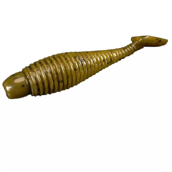 Силікон Lunker City Grubster 6/BG 4.25" #024 Green Pumpkin
