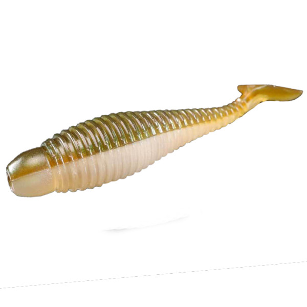 Силікон Lunker City Grubster 10/BG 2.75" #6 ARKANSAS SHINER