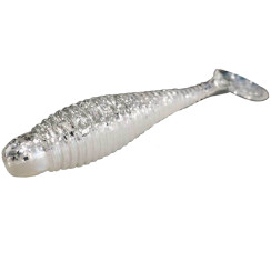 Силікон Lunker City Grubster 10/BG 2.75" #132 ICE SHAD