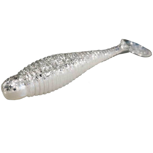 Силікон Lunker City Grubster 10/BG 2.75" #132 ICE SHAD