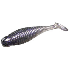 Силікон Lunker City Grubster 10/BG 2.75" #221 SMOKE PURPLE PEPPER