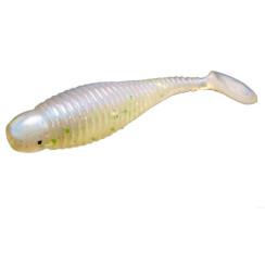 Silicone Lunker City Grubster 10/BG 2.75" #233 Sexy Shiner