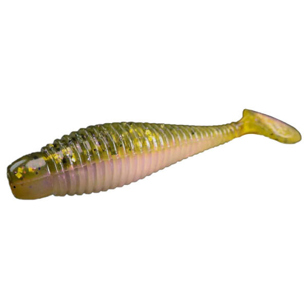 Silicone Lunker City Grubster 10/BG 2.75" #234 GOBY