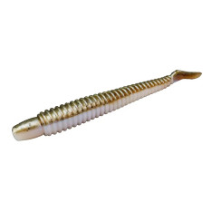 Силікон Lunker City Swimming Ribster 4" #241 Natural Shiner 8шт.