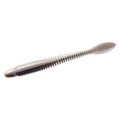 Silicone Lunker City Ribster 9/BG 4.5" #001 Alewife
