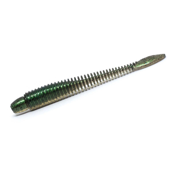 Silicone Lunker City Ribster 9/BG 4.5" #001 Alewife
