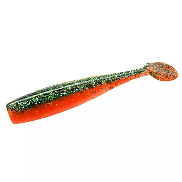 Lunker City Shaker 5/BG 6" Silicone #169 Metallic Carrot