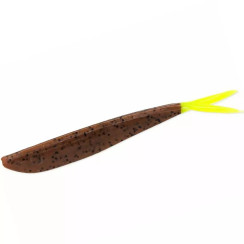 Silicone Lunker City Fin-S Fish 10/BG 4" #66