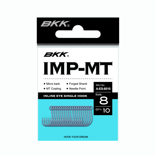 BKK hook for IMP baits #8