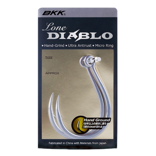 BKK Lone Diablo #11/0 Wobbler Hook