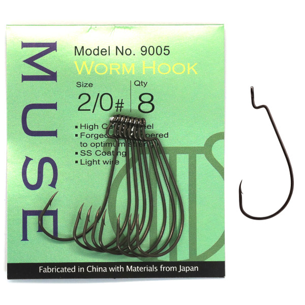 Оффсетный крючок BKK Muse #1
