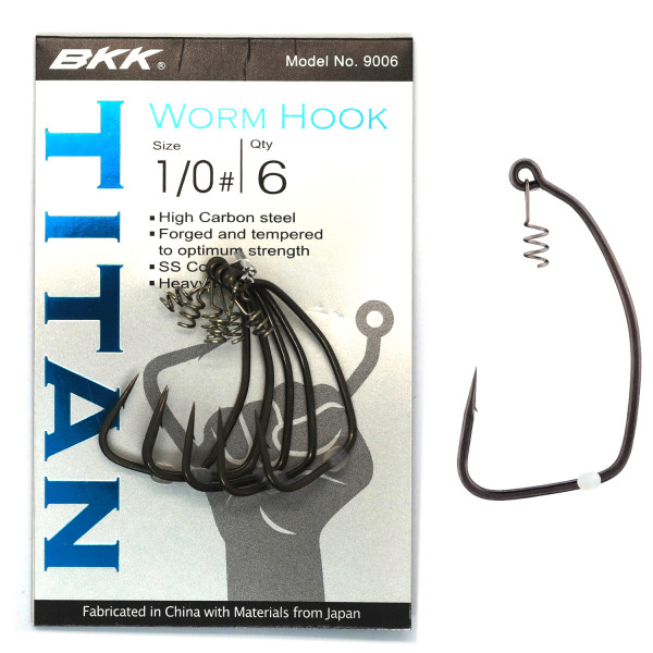 BKK Titan #1/0 Offset Hook with Lock
