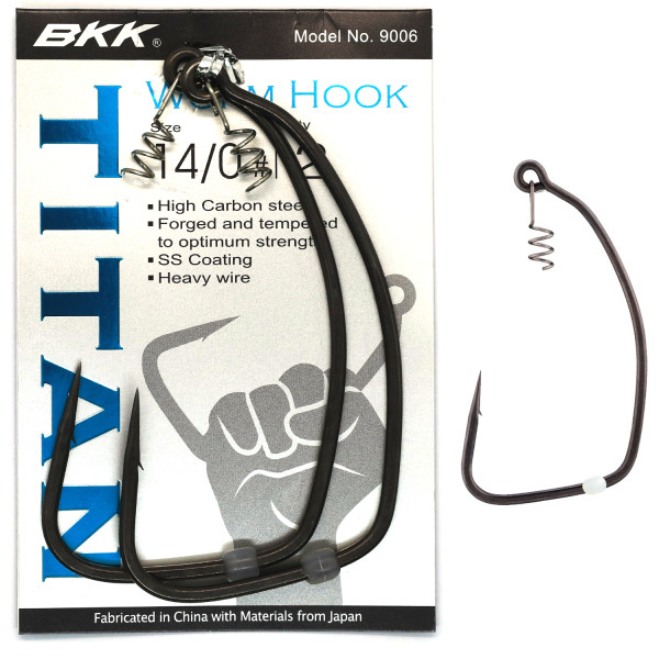 BKK Titan #1/0 Offset Hook with Lock