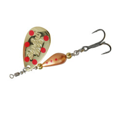 Daiwa Silver Creek Spinner 9.0g #3 Gold Dots