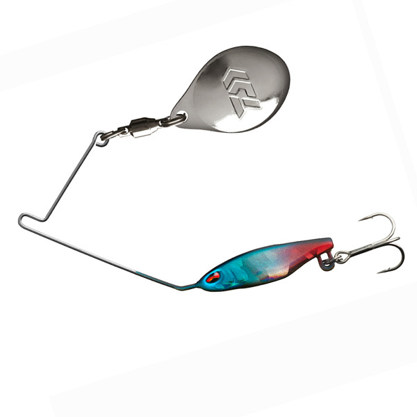 Spoon Daiwa Prorex Micro Spinner Fish TG 5.3g #Blue Red Tail