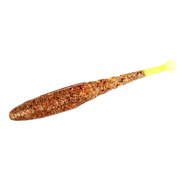 Плаваючий силікон ZMAN Big Ballerz 5" 4pc #Gold fIre