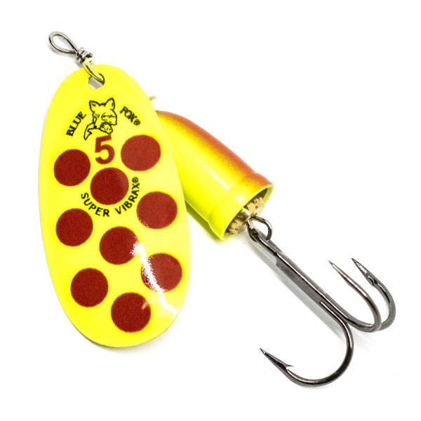 Блесна Blue Fox Vibrax Hot Pepper №5 70mm 13.0g #CLN