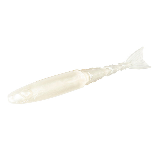 Плавающий силикон ZMAN Chattershad 4.5" 4pc #Pearl