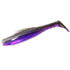 Z-Man Diesel Minnowz 4" 5-Pack Floating Silicone #PurpleDemon