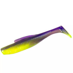Z-Man Diesel Minnowz 4" 5-Pack Floating Silicone #PurpleDeath