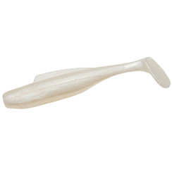Z-Man Diesel Minnowz 4" Floating Silicone Fishing Lures, 5 Pack, #Pearl