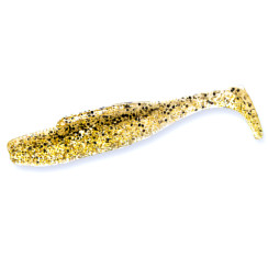 Z-Man Diesel Minnowz 5" Floating Silicone Fishing Lures, 4 Pack, #GoldenBoy