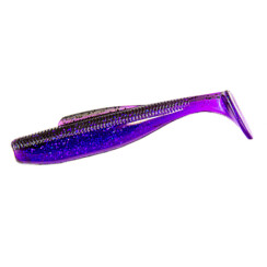 Z-Man Diesel Minnowz 5" 4-Pack Floating Silicone #PurpleDemon