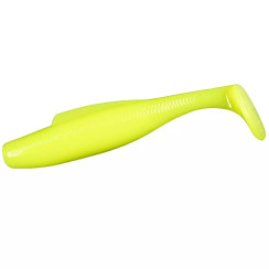 Z-Man Diesel Minnowz 5" 4-Pack Floating Silicone #HotChartreuse