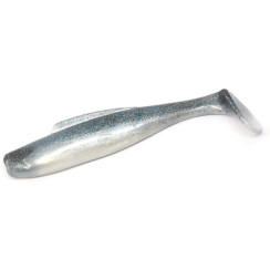 Z-Man Diesel Minnowz 7" 3-Piece Floating Silicone #SmokyShad