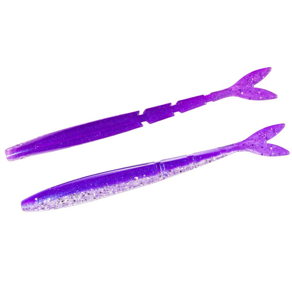 ZMAN Darterz 6" Floating Silicone 5-Pack #DarkNStormy
