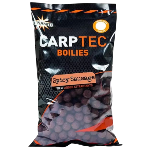 Бойлы Dynamite Baits Carp-Tec Spicy Sausage 20mm 1kg