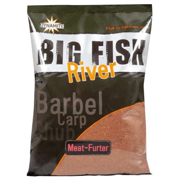 Dynamite Baits Big Fish River Groundbait Meat-Furter 1.8g
