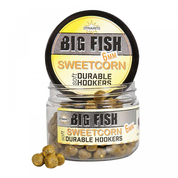 Пеллетс Dynamite Durable Hook Pellet 6mm Sweetcorn Tub