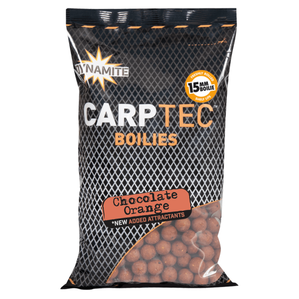 Бойлы Dynamite Baits Carp-Tec Chocolate Orange 15mm Boilie 1.8kg