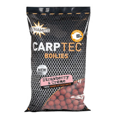 Бойлы Dynamite Baits Carp-Tec Strawberry & Creme 20mm 1.8kg