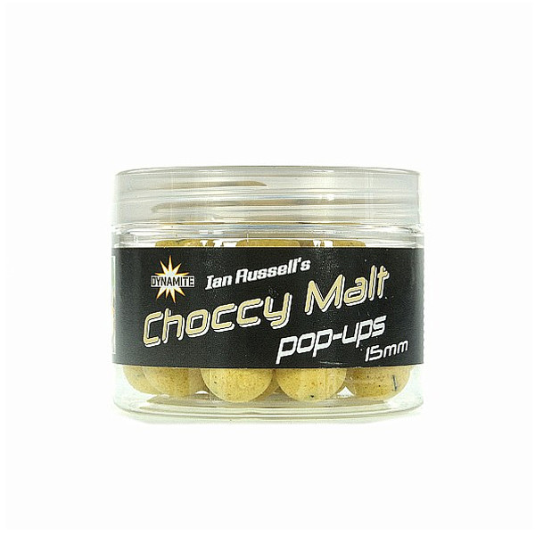 Boilies Dynamite Baits Pop-Ups Ian Russell`s Choccy Malt 15mm