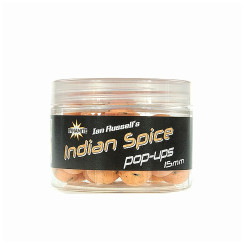 Boilies Dynamite Baits Pop-Ups Ian Russell`s Indian Spice 15mm
