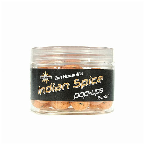 Boilies Dynamite Baits Pop-Ups Ian Russell`s Indian Spice 15mm