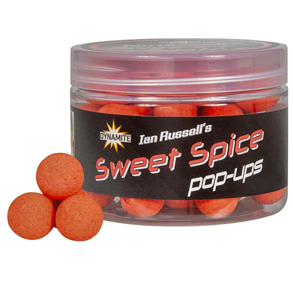 Boilies Dynamite Baits Pop-Ups Ian Russell`s Sweet Spice 12mm