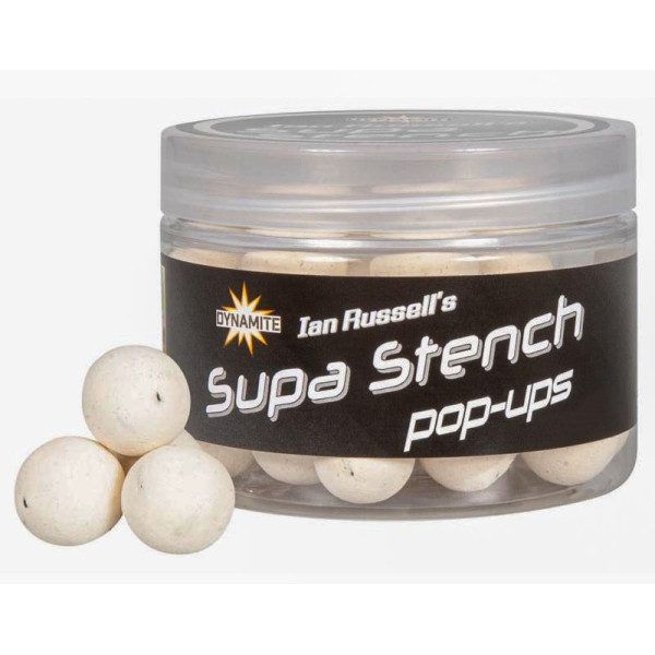 Boilies Dynamite Baits Pop-Ups Ian Russell`s Supa Stench 12mm